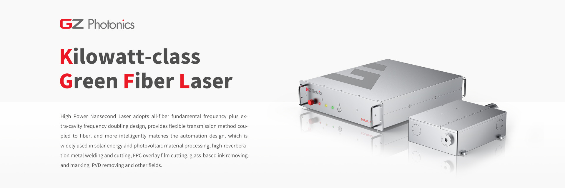 jakość Zielony laser QCW fabryka